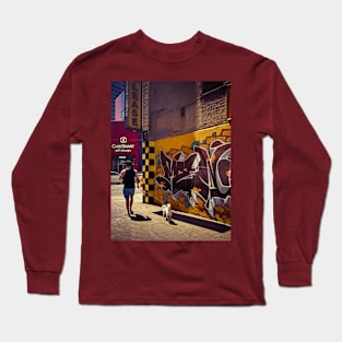 31st Street Long Island City Graffiti NYC Long Sleeve T-Shirt